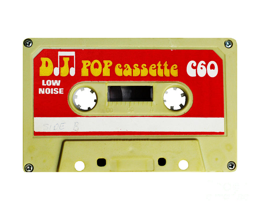 retro pop music cassette DJ recording tape side B 1970s style Photograph by Tom Conway