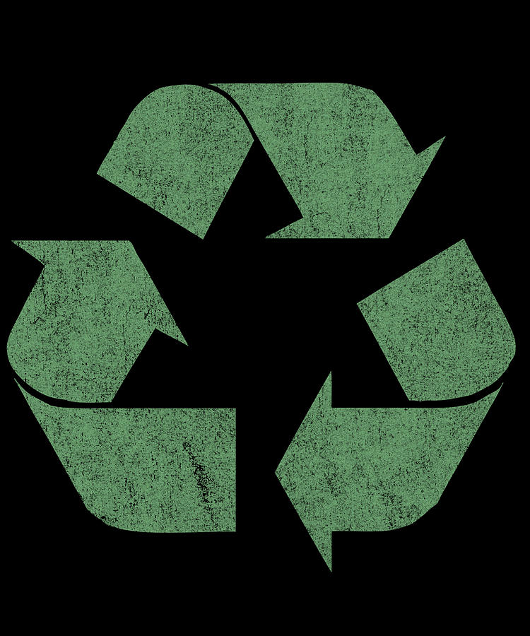 Retro Recycle Digital Art by Flippin Sweet Gear Retro Recycle Digital Art by Flippin Sweet Gear