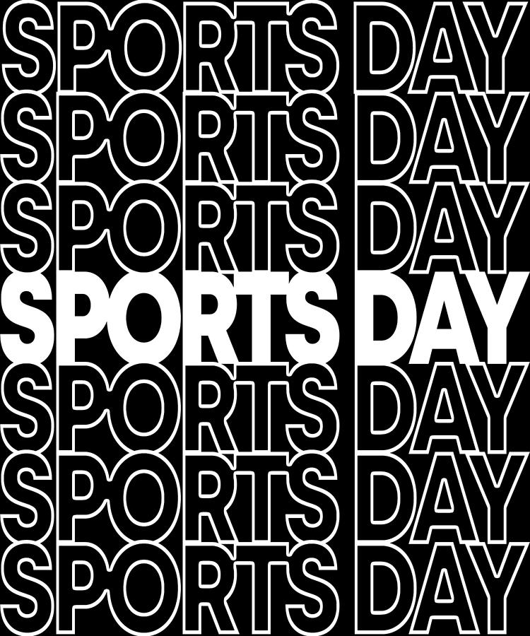 Retro School Sports Day Digital Art by Flippin Sweet Gear