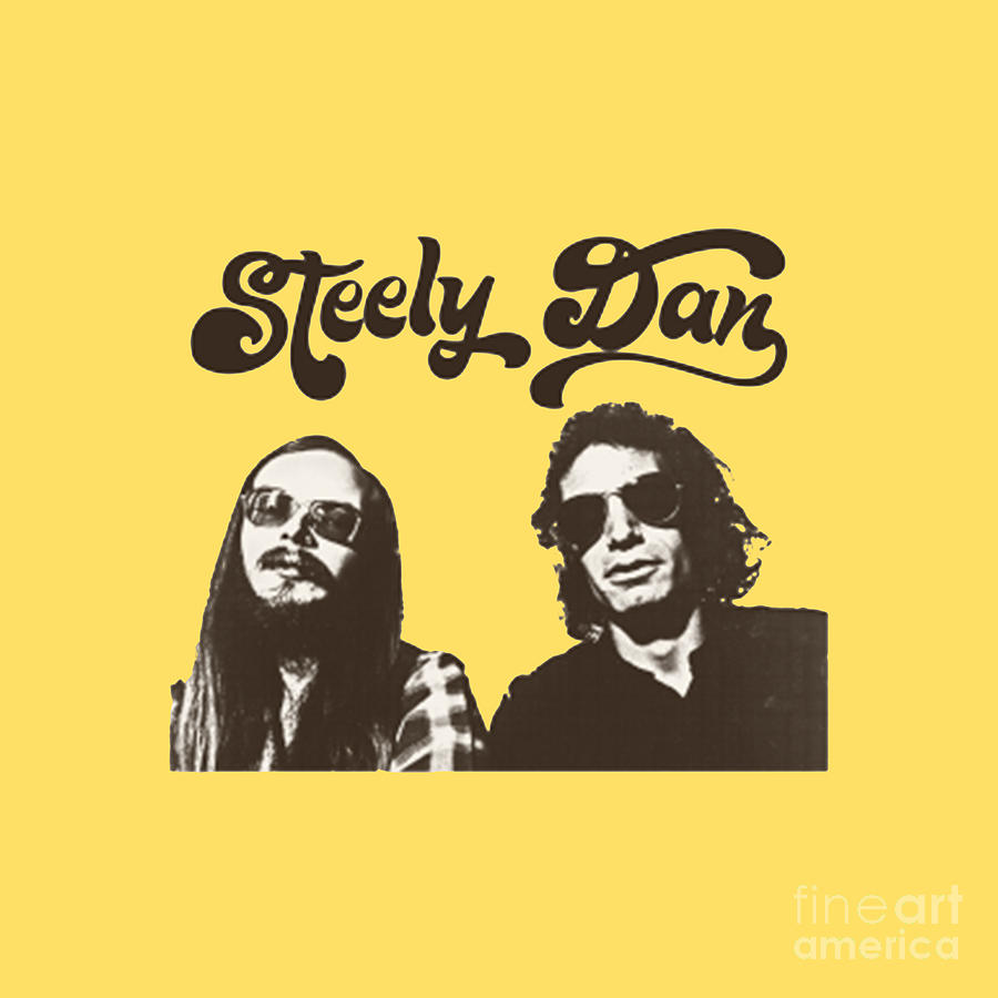 Retro Style Steely Dan Fan Art Design Drawing by Sandra J Phillips | Pixels