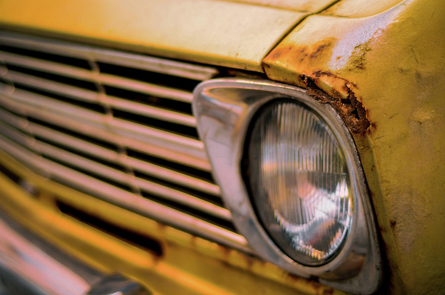 Transportation Photograph - Retro Style Vintage Rusty Car by Mr Doomits