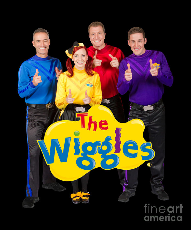 Retro The Wiggles Special Design Digital Art by Rocking The Things - Pixels