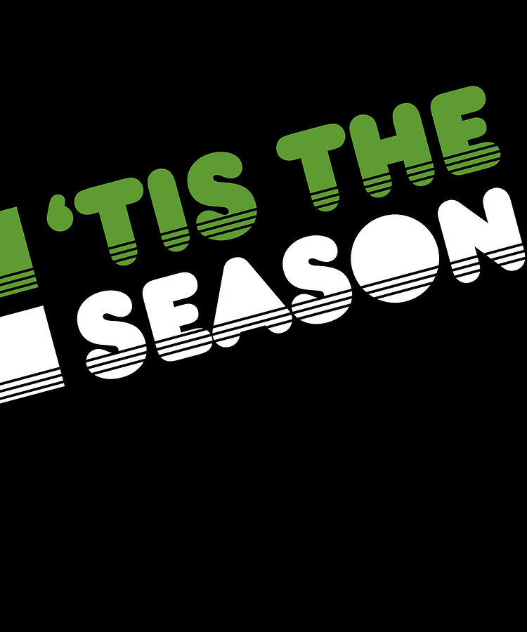 Retro Tis The Season Christmas Digital Art by Flippin Sweet Gear