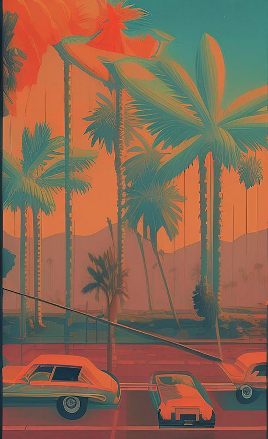 Retro tropic Digital Art by Michelle Abney - Fine Art America