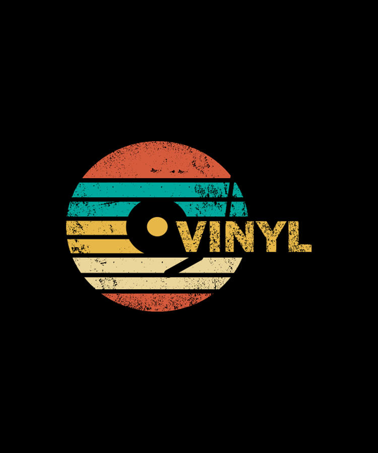 Music Digital Art - Retro Vintage Record Store Day Vinyl by Tinh Tran Le Thanh