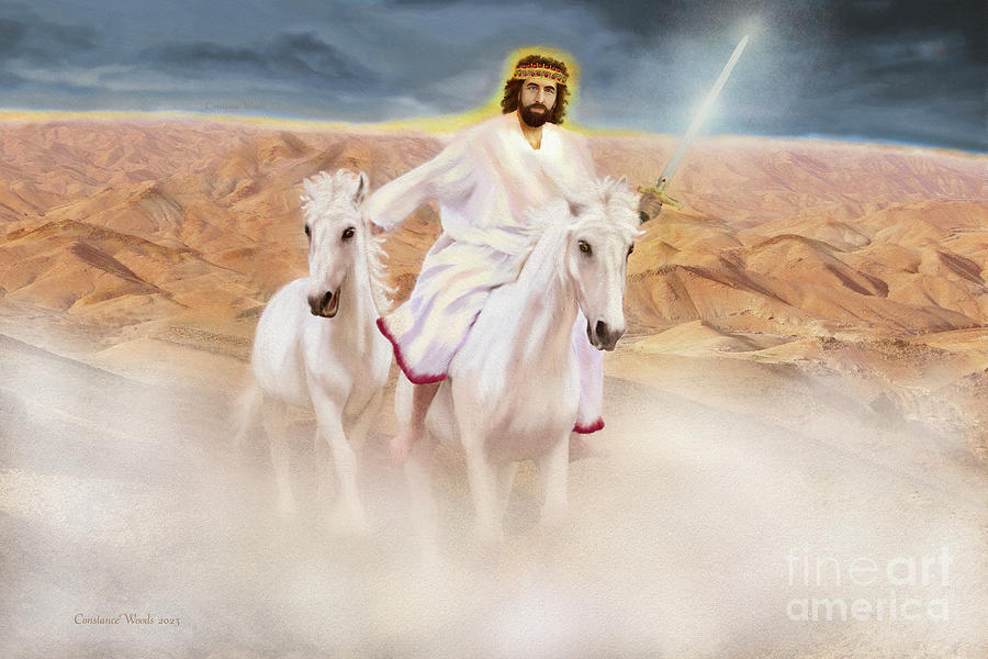 Return of King Jesus Digital Art by Constance Woods