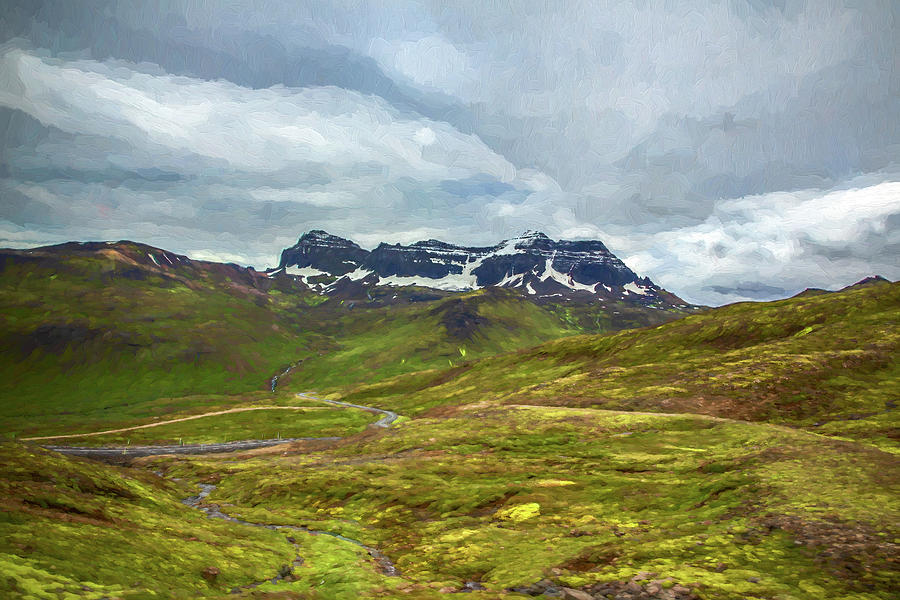 Return to Iceland Digital Art by John Haldane