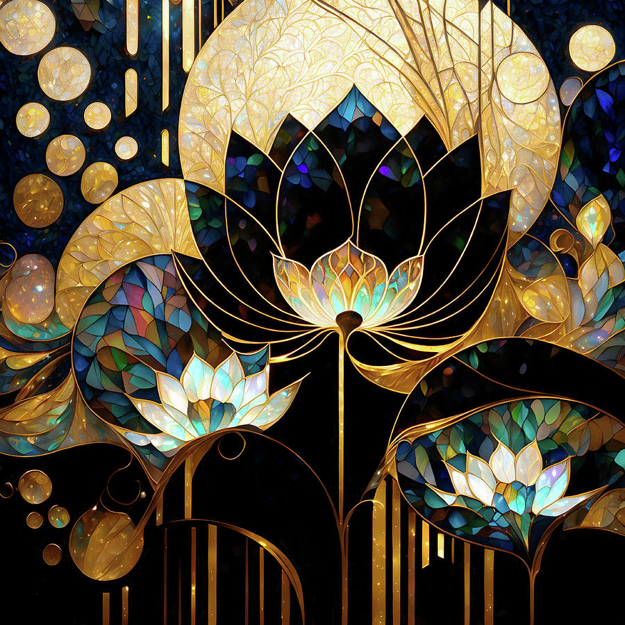 Return to Lotus Land - Rebirth Digital Art by Peggy Collins