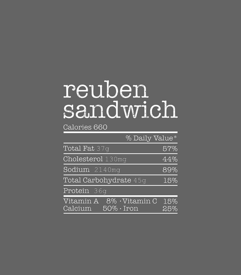 reuben-sandwich-nutrition-facts-thanksgiving-christmas-food-digital-art