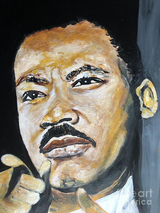 Rev. Dr. Martin Luther King Painting By Kimberly Keys - Fine Art America