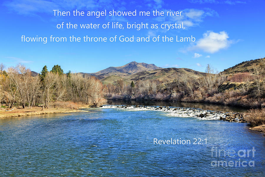 Revelation 22 Verse 3 Photograph by Robert Bales