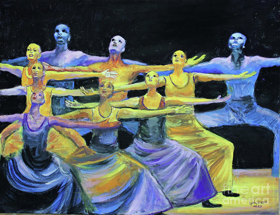 Dance Painting - Revelations by Lyric Lucas