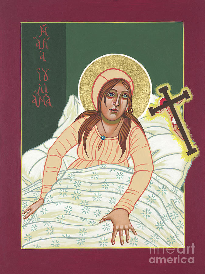 Revelations of Julian of Norwich 316 Painting by William Hart McNichols