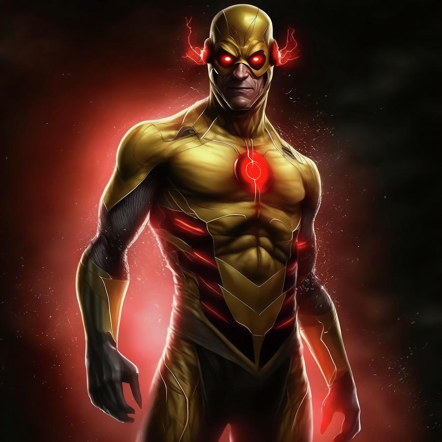 Reverse Flash Digital Art by Creationistlife - Pixels