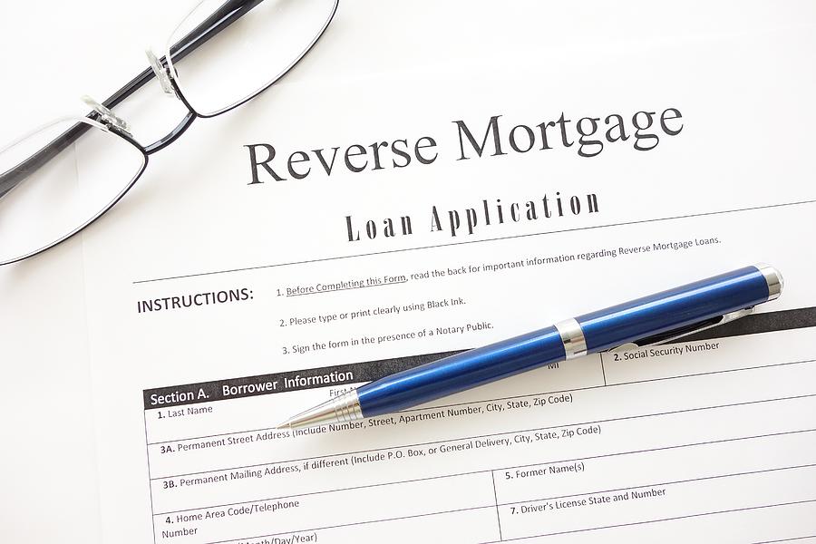 Reverse Mortgage Application Photograph by Robert D. Barnes