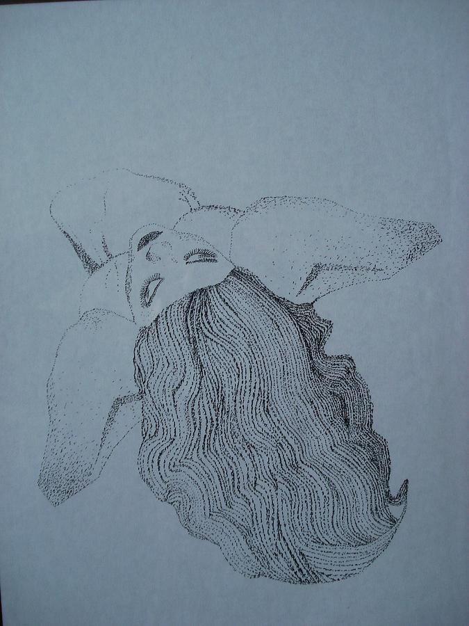 Revlon Drawing by Kristy Urain