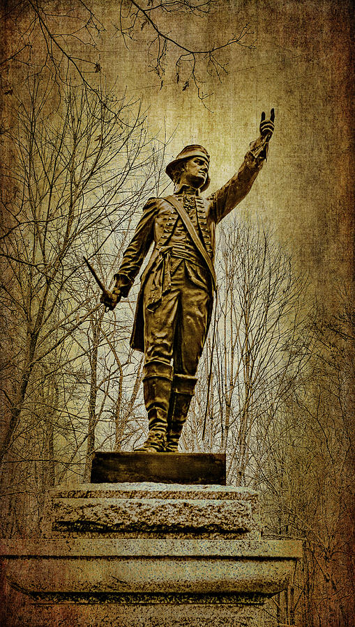 Revolutionary War Statue fx 906 Photograph by Dan Carmichael