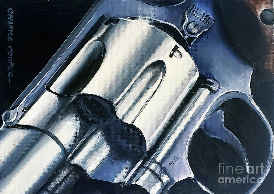 Revolver Painting by Charice Cooper
