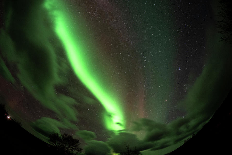 Reykholt Iceland Northern Lights Photograph by Toby McGuire