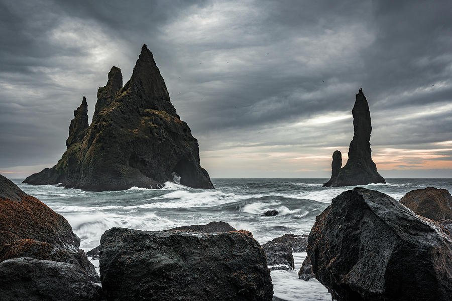 Reynisdrangar - Iceland Photograph by Dee Potter