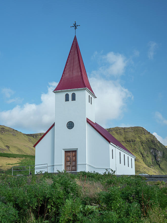 Reyniskirkja Church at Vik Photograph by Kristia Adams
