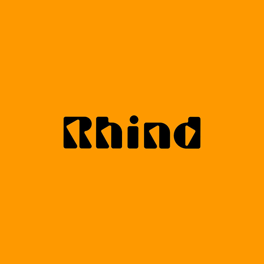 Rhind #Rhind Digital Art by TintoDesigns
