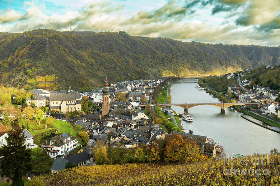 Rhine River Landscape ... Cochem Germany Photograph by Nick Boren