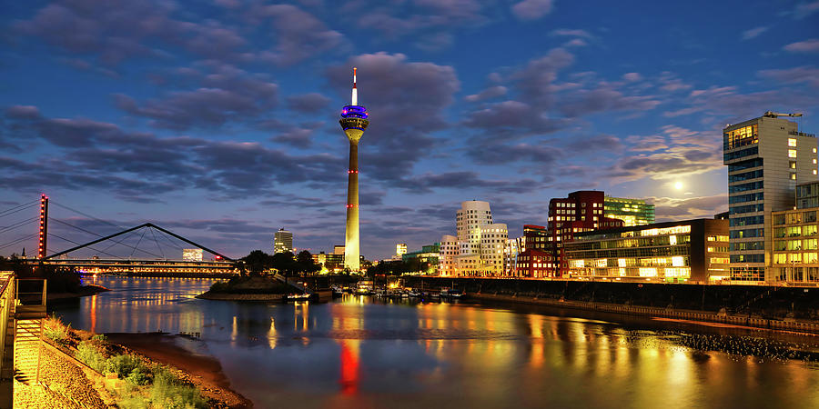 Rhine Tower Photograph by Heinrich Hildebrandt - Fine Art America