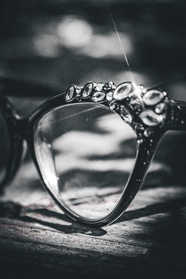 Rhinestone Glasses Photograph by W Craig Photography