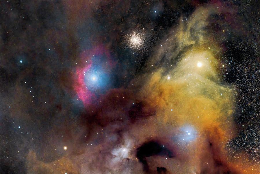 Rho Ophiuchi Complex Nebula Photograph by Jay Anne Boza