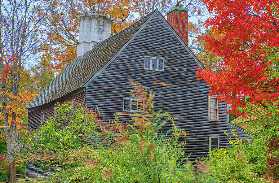 Rhode Island Eleazer Arnold House Photograph by Juergen Roth