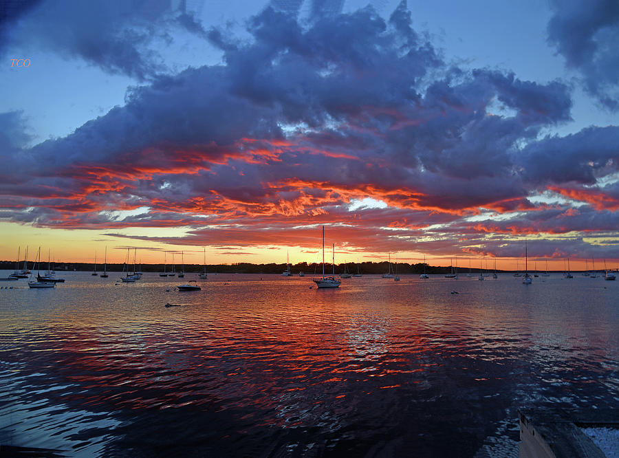 Rhode Island Fire Photograph by Thomas Coll