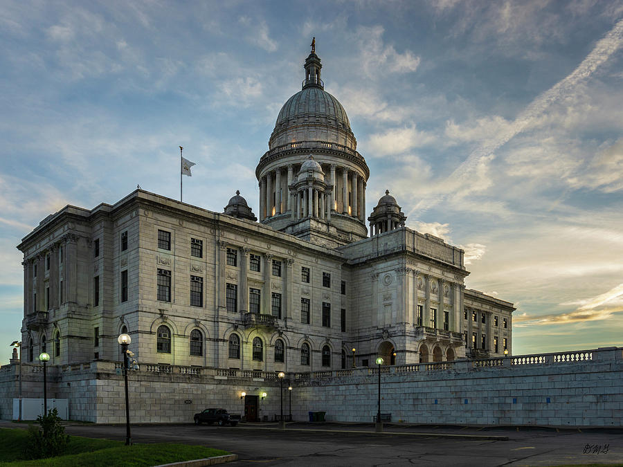 Rhode Island State House Providence II Color Photograph by David Gordon