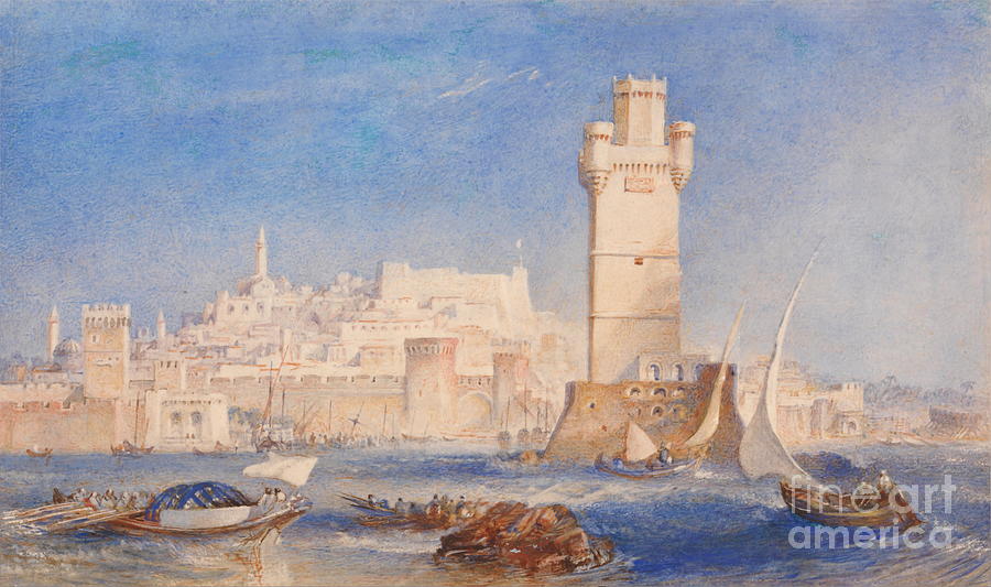 Rhodes Painting by William Turner