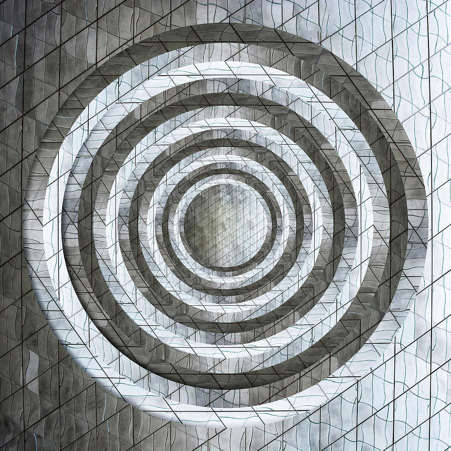 Rhombuses Circles Digital Art