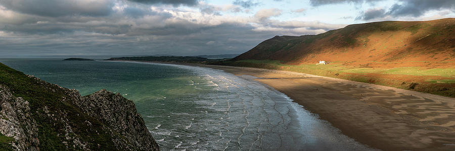 Rhossili Bay Gower Coast Wales Photograph by Sonny Ryse