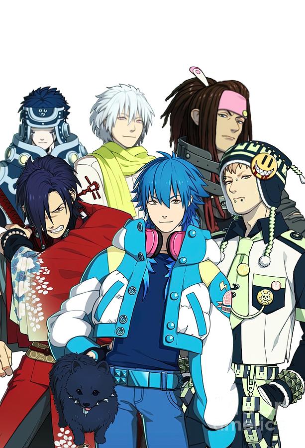 Rhyme Ren Clear Mink Koujaku Aoba Noiz and Ren Painting by Darren Jones ...