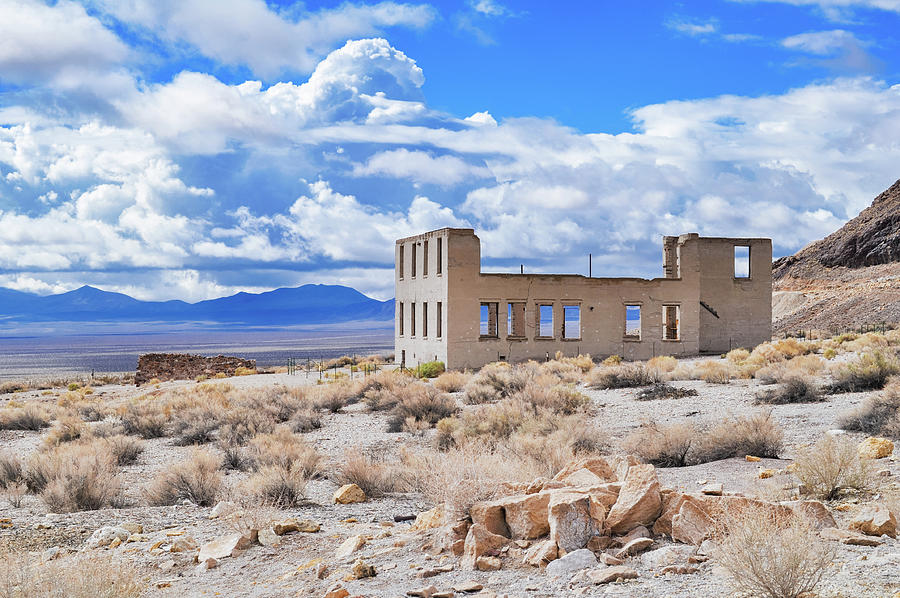 Rhyolite Ruins Death Valley Photograph by Kyle Hanson
