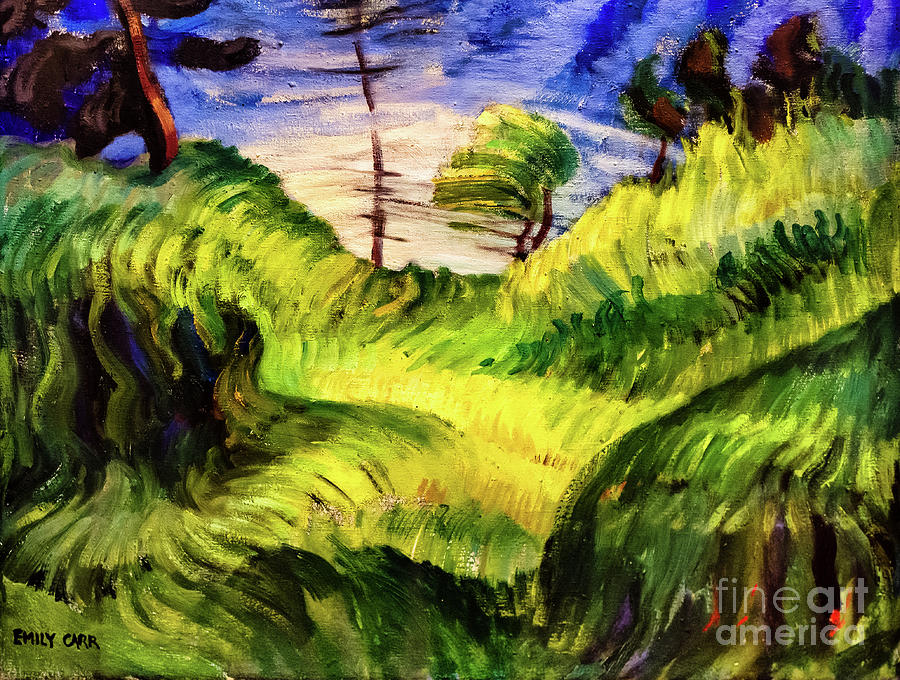 Rhythm of Nature 1937 by Emily Carr Painting by Emily Carr