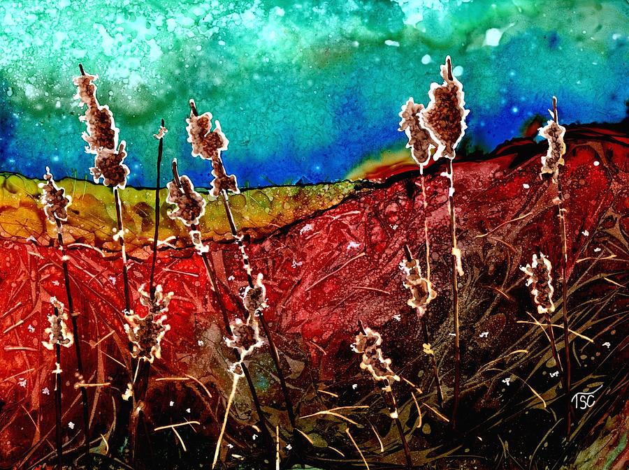 Rhythm of the Reeds Painting by Tammy Crawford