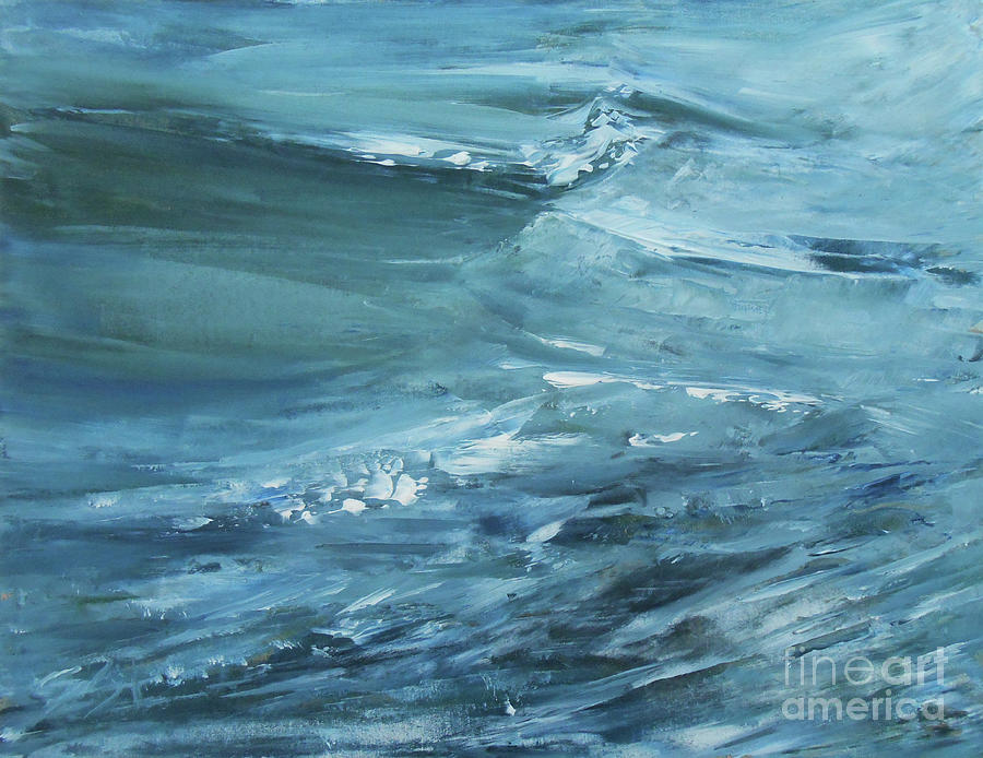Rhythm Of The Waves Painting by Jane See