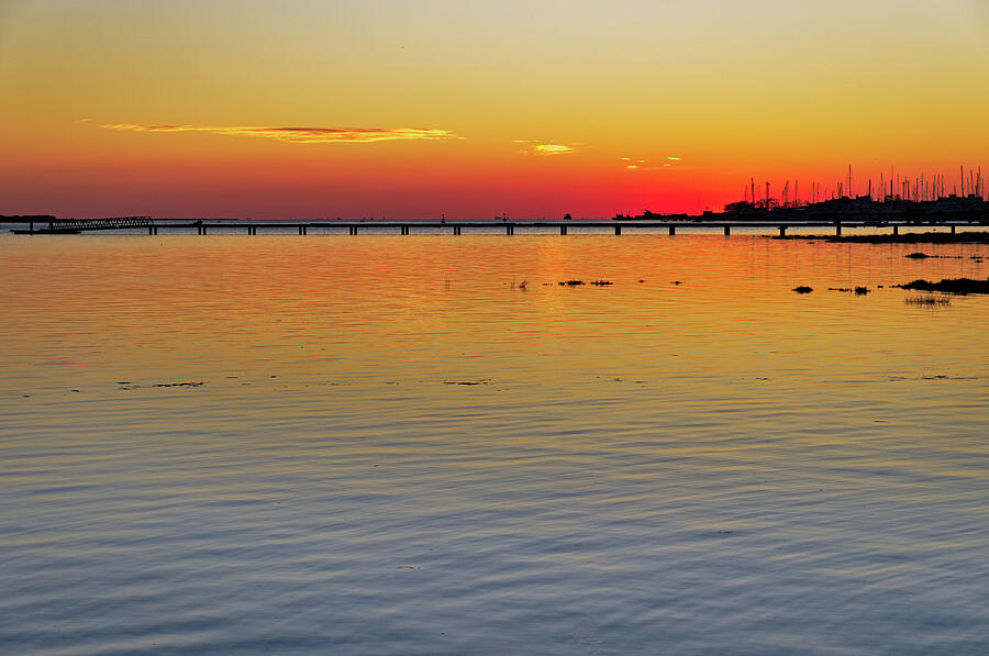 Ria Formosa Scenery at Dusk Photograph by Angelo DeVal