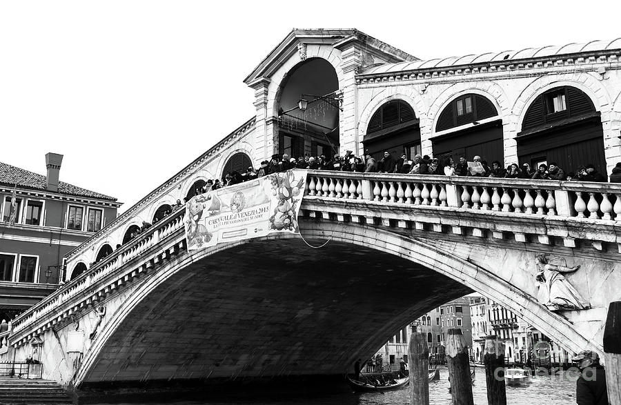 Rialto Bridge in Venice Photograph by John Rizzuto