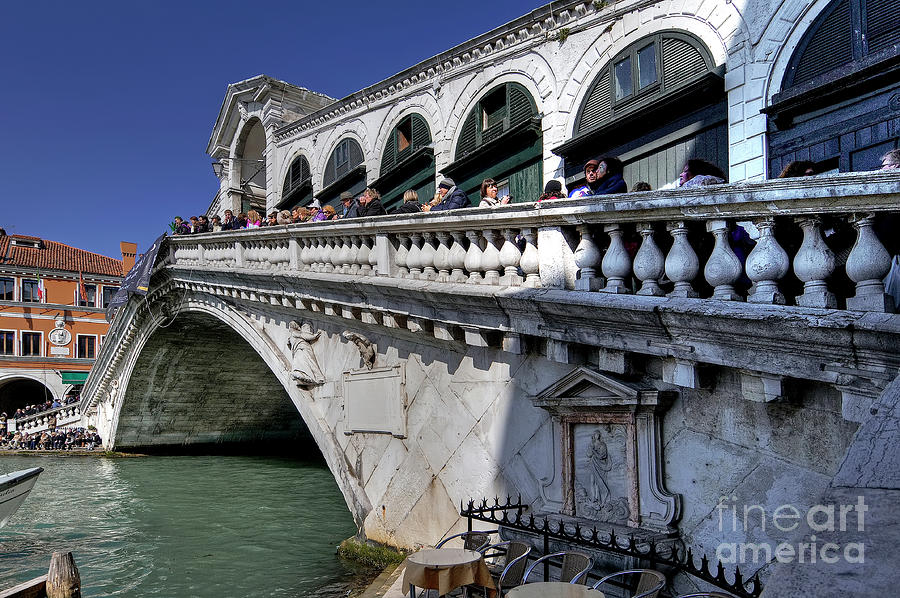 Rialto Bridge - Venice - Italy Photograph by Paolo Signorini