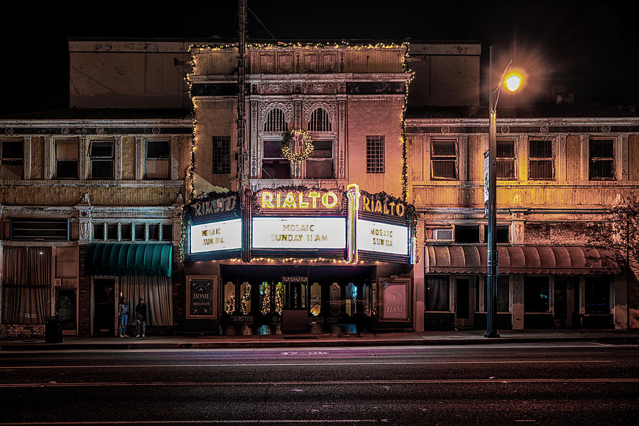 Rialto Theater Photograph by Carol Ward Pixels