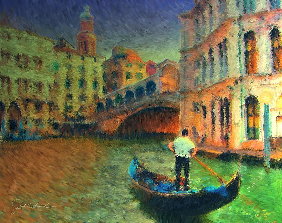 Rialto View Painting by Joel Smith