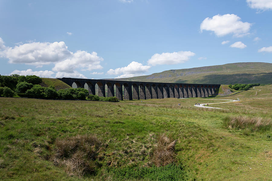 Ribblehead viaduct Photograph by Steev Stamford