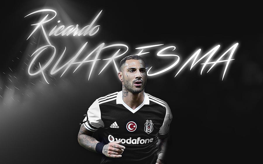 Ricardo Quaresma Artwork Besiktas Fc Creative Bjk Portuguese Footballers Soccer Fan Art Turkish