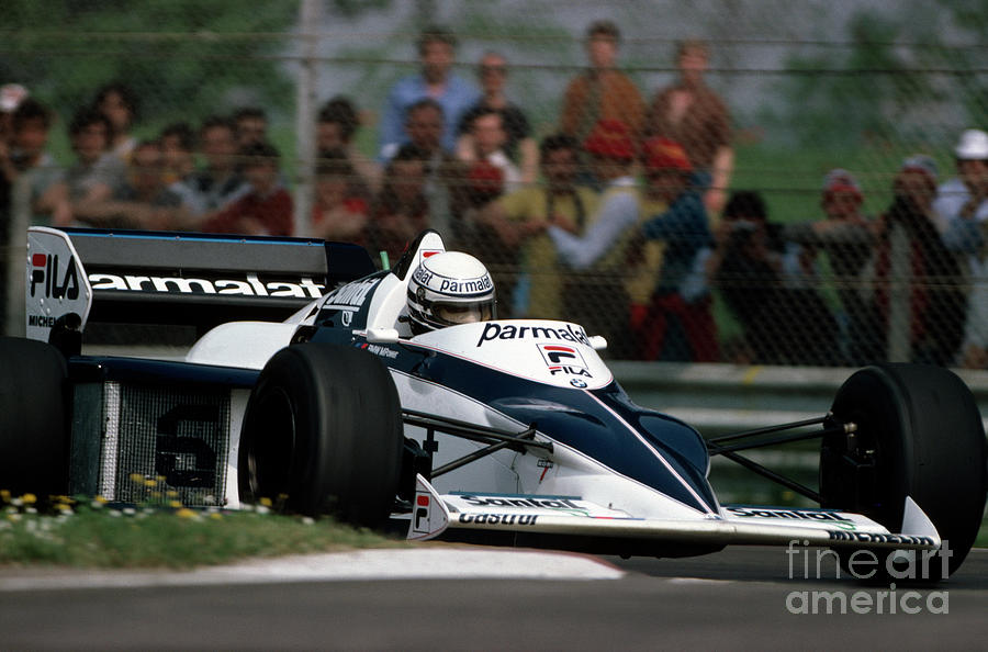 Riccardo Patrese. 1983 San Marino Grand Prix Photograph by Oleg Konin