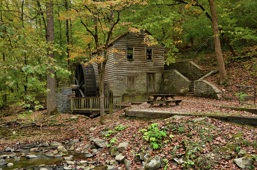 Rice Grist Mill Photograph by Ben Prepelka
